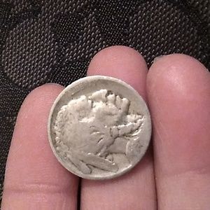 SALE! Collectible Year 1919 Buffalo Indian Head Silver Nickel